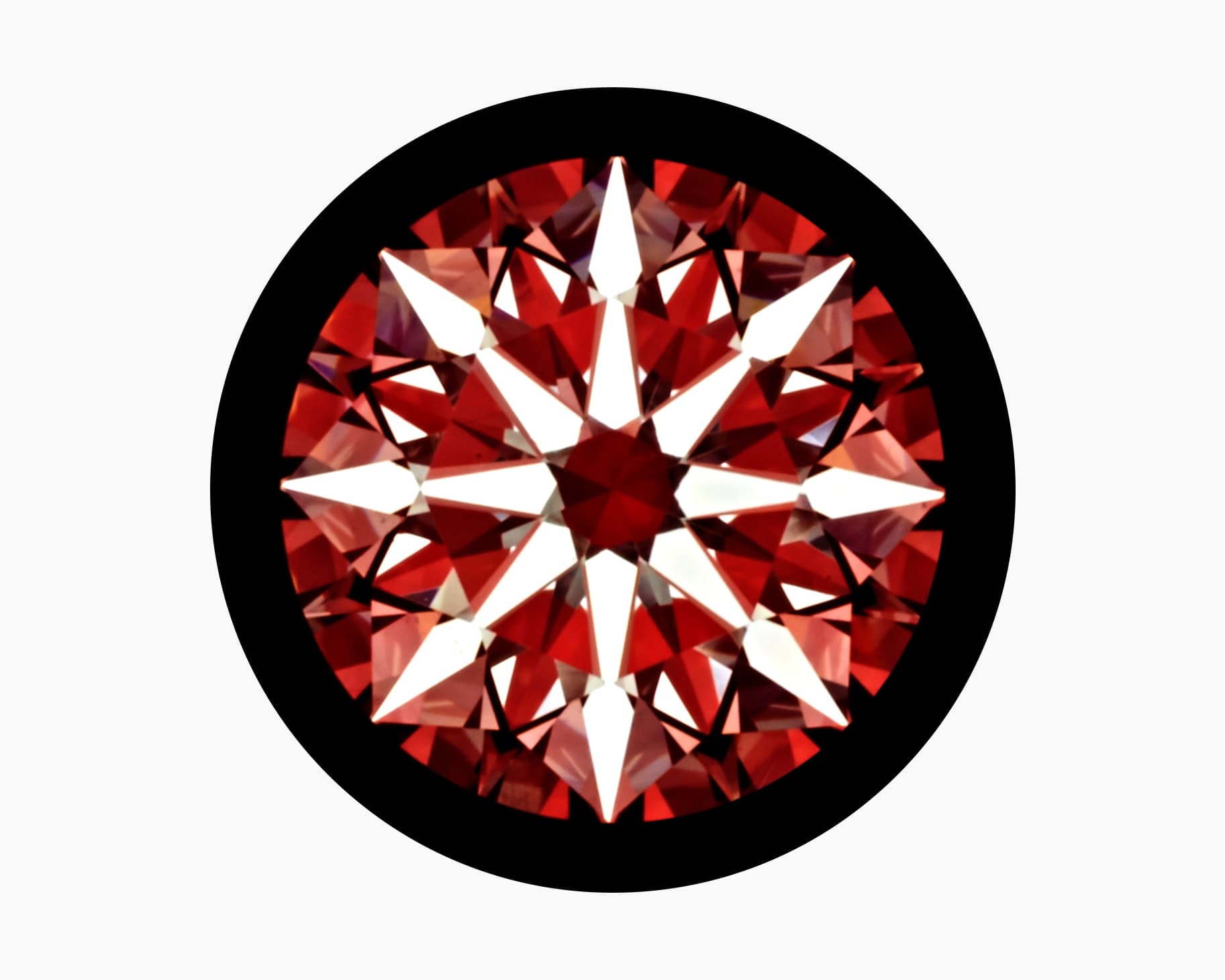 Arrows image of 1.21ct Ideal Hearts & Arrows Round Diamond